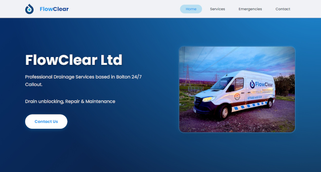 Flowclear website